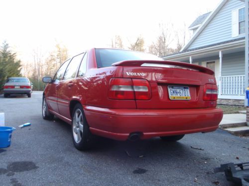 1998 volvo s70 running condition red