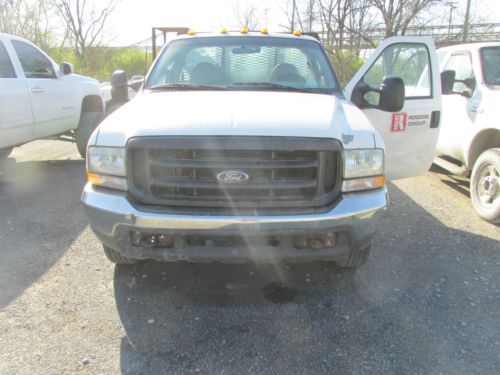 2003 ford f350 welding flat bed truck