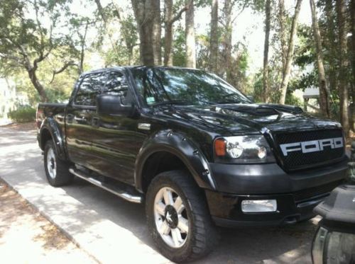 2004 ford f 150 fx4 black &amp; customized to perfection!