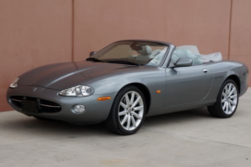04 jaguar xk8 convertible 1 owner alpine audio leather heated sts cd chger clean