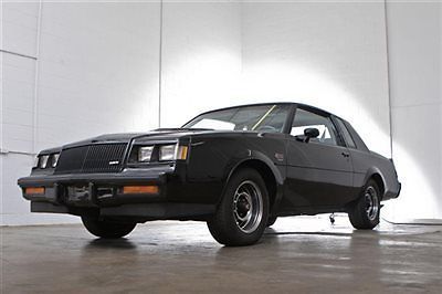 Pristine! 1987 buick grand national. runs and drives like new! everything works!