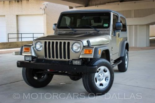 2006 jeep wrangler unlimited 4x4 hardtop 4x4 automatic a/c