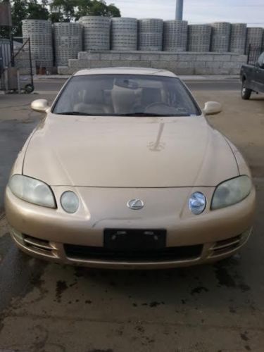 1996 lexus sc300 coupe 3.0l salvage project car wrecked!