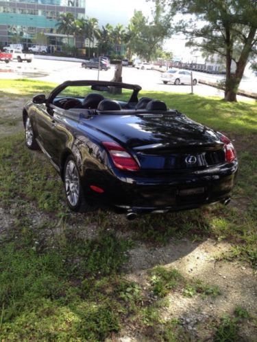 2008 lexus sc430 convertible 4.3l hid only 34k miles all power private owner