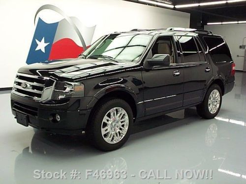 2012 ford expedition ltd 4x4 leather sunroof 20&#039;s 24k texas direct auto
