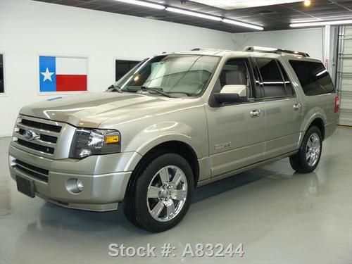 2008 ford expedition el ltd 8pass nav climate seats 43k texas direct auto