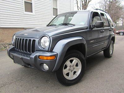 2002 jeep liberty limited**4x4**leather**sunroof**warranty