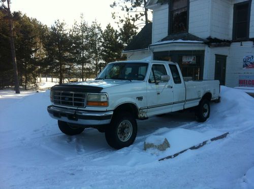 No reserve 97 ford f250 7.3l diesel ext cab long bed 4x4