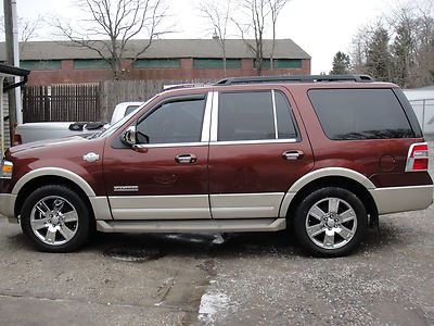 2008 ford expedition king ranch - rebuildable salvage title  **no reserve**