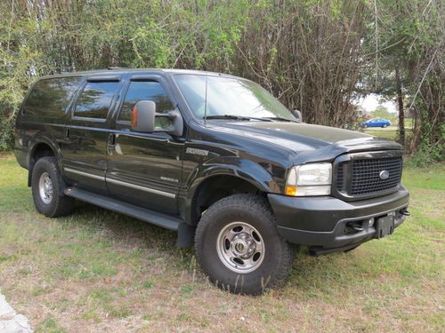 2002 ford excursion 7.3l diesel 4x4 leather very clean limited