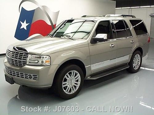 2008 lincoln navigator 8-pass climate leather 20's 56k texas direct auto