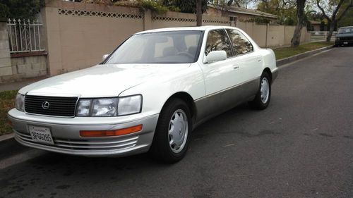 1993 lexus ls400 base sedan 4-door 4.0l only 183,950 miles      93 lexus  ls400