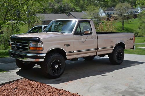 1997 ford f-250 7.3 powerstroke turbo diesel 4x4 68,100 actual miles!