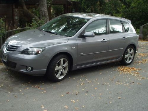 2006 mazda3 hatchback gt, 5 speed, only 52000 miles, factory gps, leather, xenon