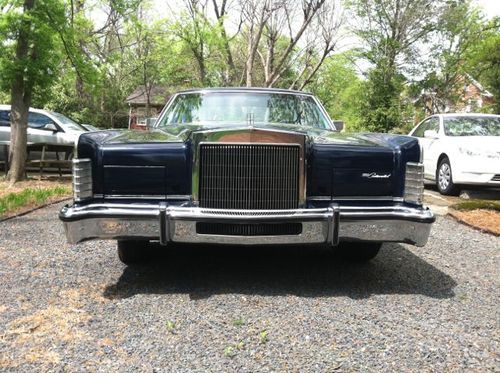 1978 lincoln continental town car one owner documented, low miles, beautiful!!!!