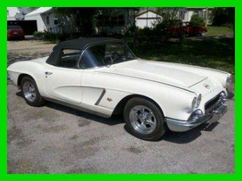 1962 chevrolet corvette 4-speed manual hard and soft top