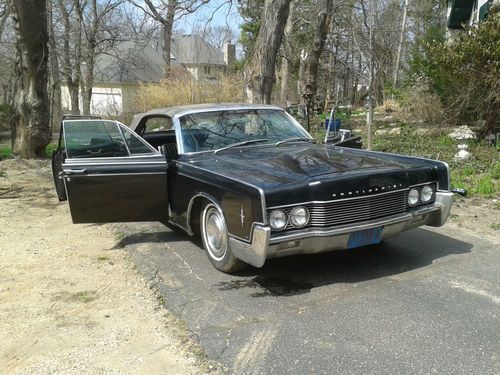 1966 lincoln continental convertible with suicide doors no reserve!