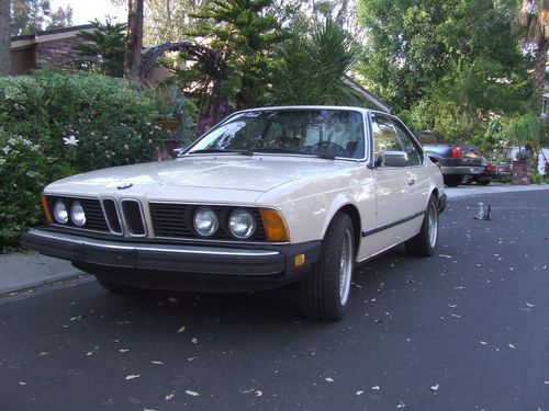 Bmw 633 csi 2 door coupe us version, 5 speed manual, immaculate low reserve