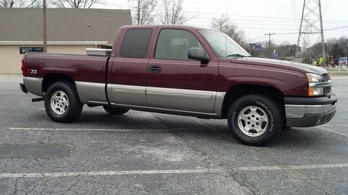 2003 chevrolet z71 extended cab 4 wheel drive