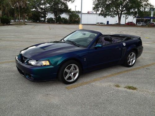 2004 ford mustang svt mystichrome, mystic  cobra convertible 4.6 supercharged