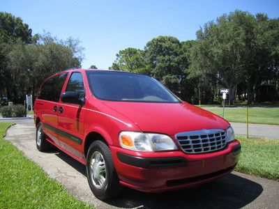 Chevrolet venture mini van ext wb 3.4 6cly 3row seat 1 fl elderly owner like new