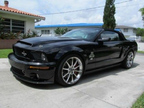 2008 ford mustang shelby gt500 convertible