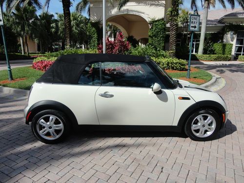 2008 mini cooper convertible, only 49k miles, clean carfax no reserve -