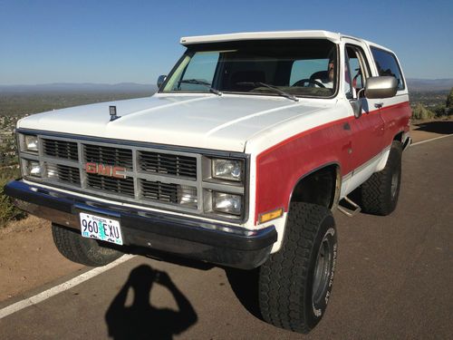1983 gmc jimmy sierra classic 4wd, 350 w/ comp cams roller rockers, no reserve