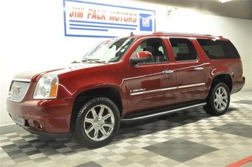 09 denali xl awd suv 3rd row dvd navigation heated cooled leather sunroof 10 11
