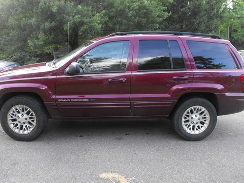 Jeep grand cherokee limited suv auto sunroof leather 4wd  v8