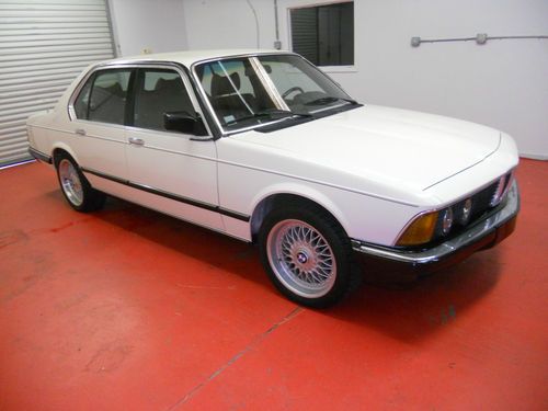 1986 bmw 735i e23 euro bumpers 2 owners restored classic nonsmoker no rust