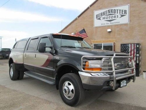 2000 ford f-350 7.3l powerstroke only 73k miles leather 4x4 crew drw. beautiful!