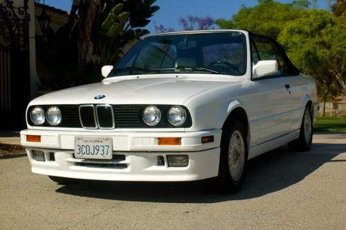 1992 bmw e30 m technic convertible appearance package