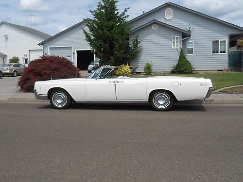 1966 lincoln continental convertible ,survivor with 25k original miles 1 owner