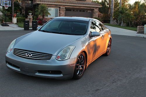2003 infiniti g35 base coupe 2-door 3.5l- many upgrades- very nice condition