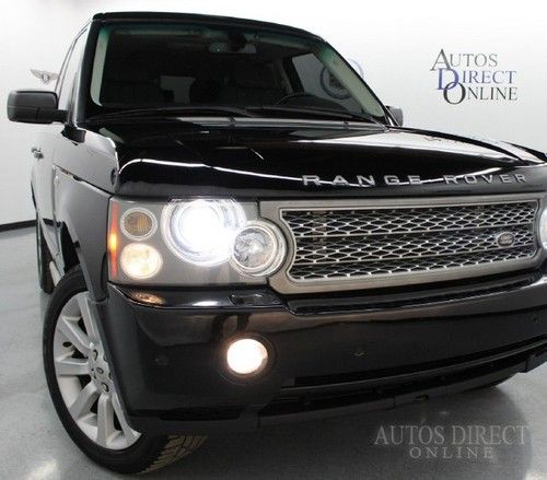 We finance 2006 land rover range rover supercharged 4wd clean carfax navi mroof