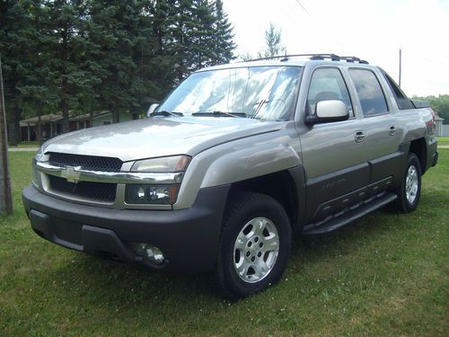 2003 chevrolet avalanche z71, 161,000 mi, heated leather, onstar, 4wd, hitch