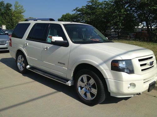 2007 ford expedition limited sport utility 4-door 5.4l 4wd nav dvd tow package