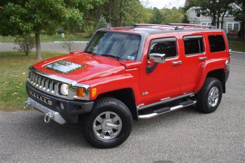 2008 hummer h3 luxury for sale~loaded~navi~heated seats~low miles~only 4700 mile