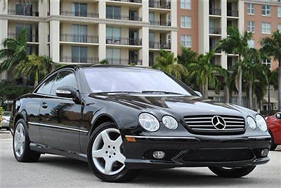 2003 cl500 - rare amg sport package - navi - low miles - serviced - florida car