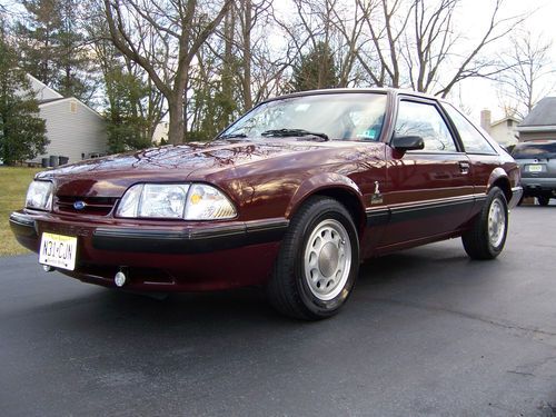 1989 ford mustang lx 5.0 mint condition never abused 2 owners