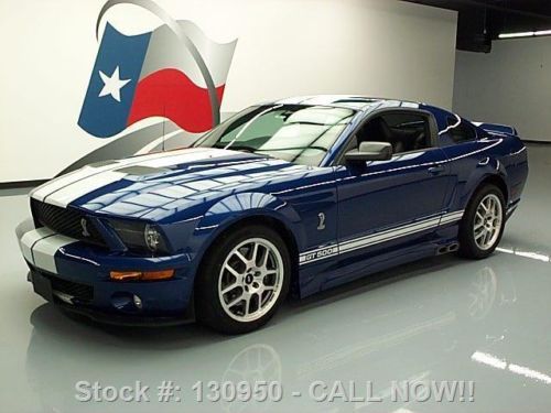 2009 ford mustang shelby gt500 svt cobra leather nav 6k texas direct auto