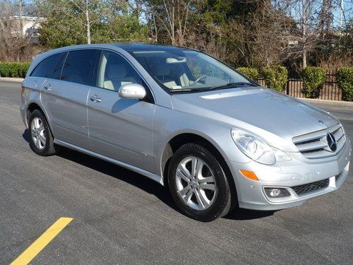 No reserve, 06 mercedes r500,one owner,awd,pano roof,nav,htd lthr seats,key less