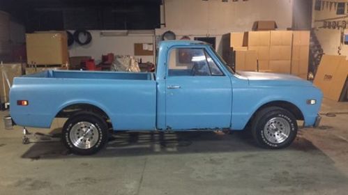 1968 and 70 two trucks chevy short bed / and c10  nice !