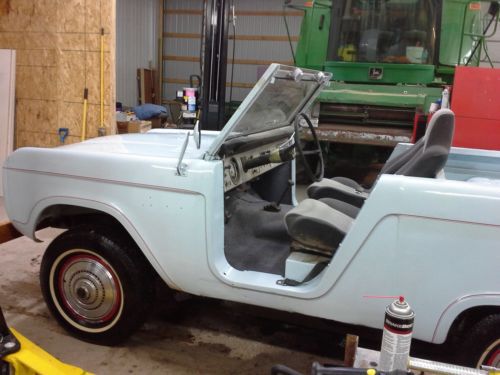 1966 ford bronco u13 roadster less than 100 remain