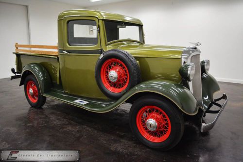 1934 chevrolet pickup 235 inline 6 3 speed cool truck!