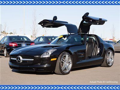 2012 sls amg coupe: offered by authorized mercedes-benz dealer, 5,800 miles