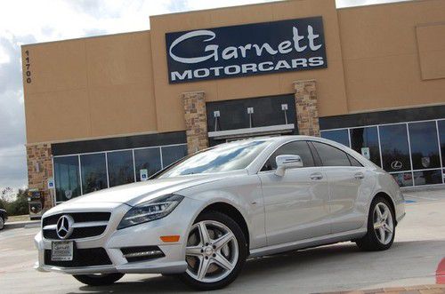 2012 mercedes cls550 coupe amg pkg*carfax cert*loaded*only 900 miles*we finance!