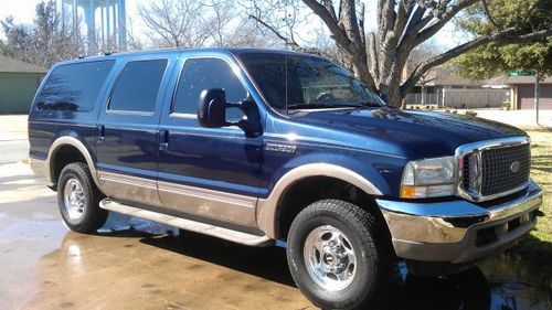 2002 ford excursion, 7.3 4x4 limited edition