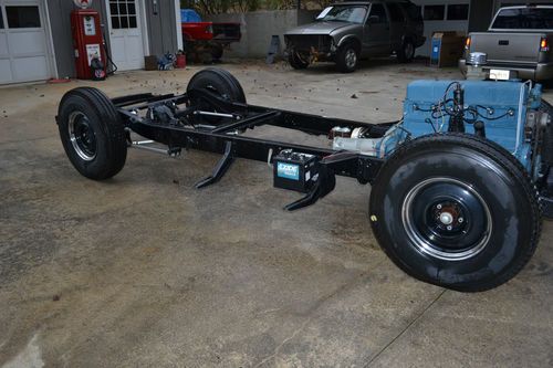 1948 to 1954 chevy truck 3100 1/2 ton chassis